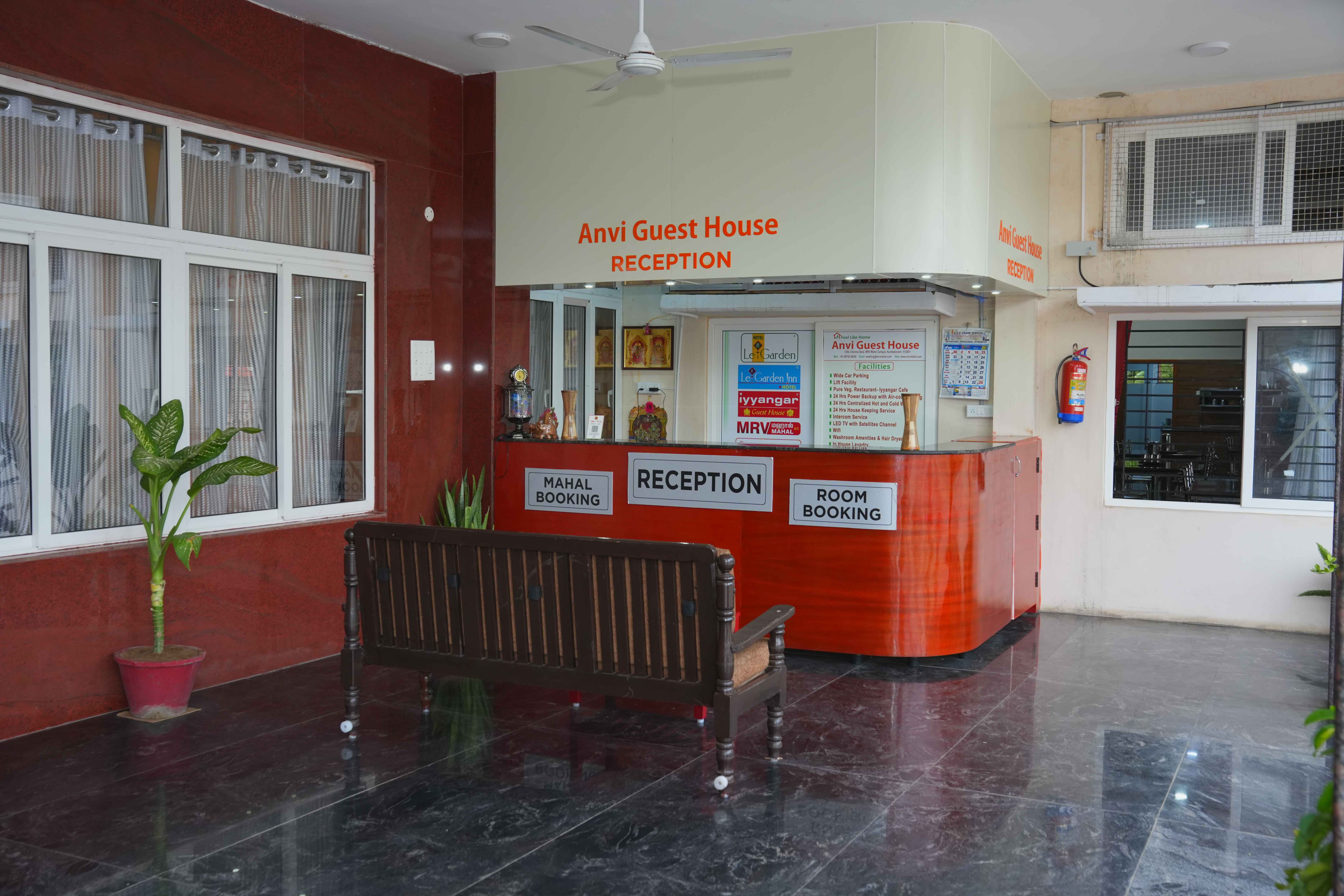 Guest house reception